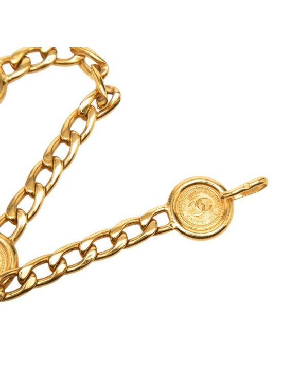 Chanel 31 Rue Cambon Vintage Belt Gold Plated